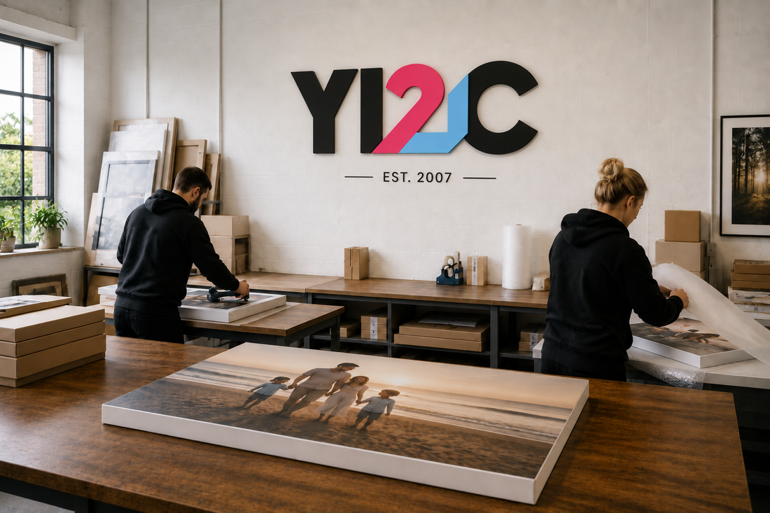 The current YI2C West Yorkshire workshop and production team