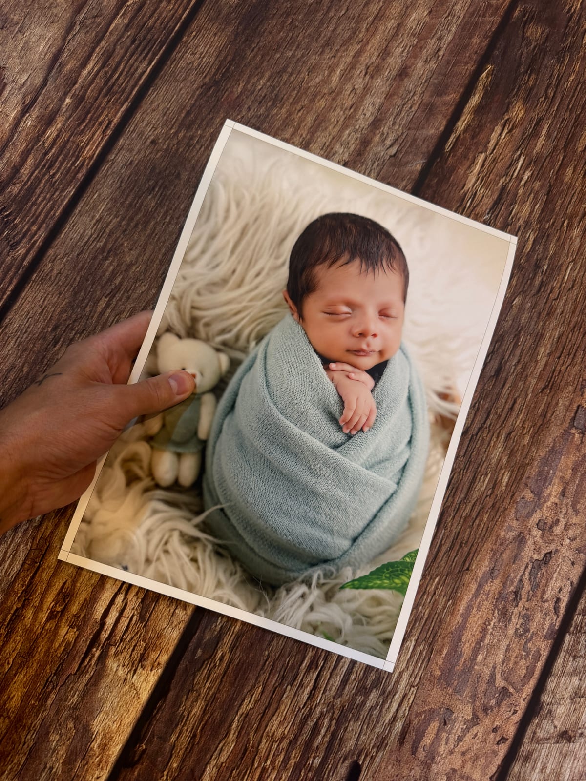 A4 personalised photo poster print made by Your Image 2 Canvas