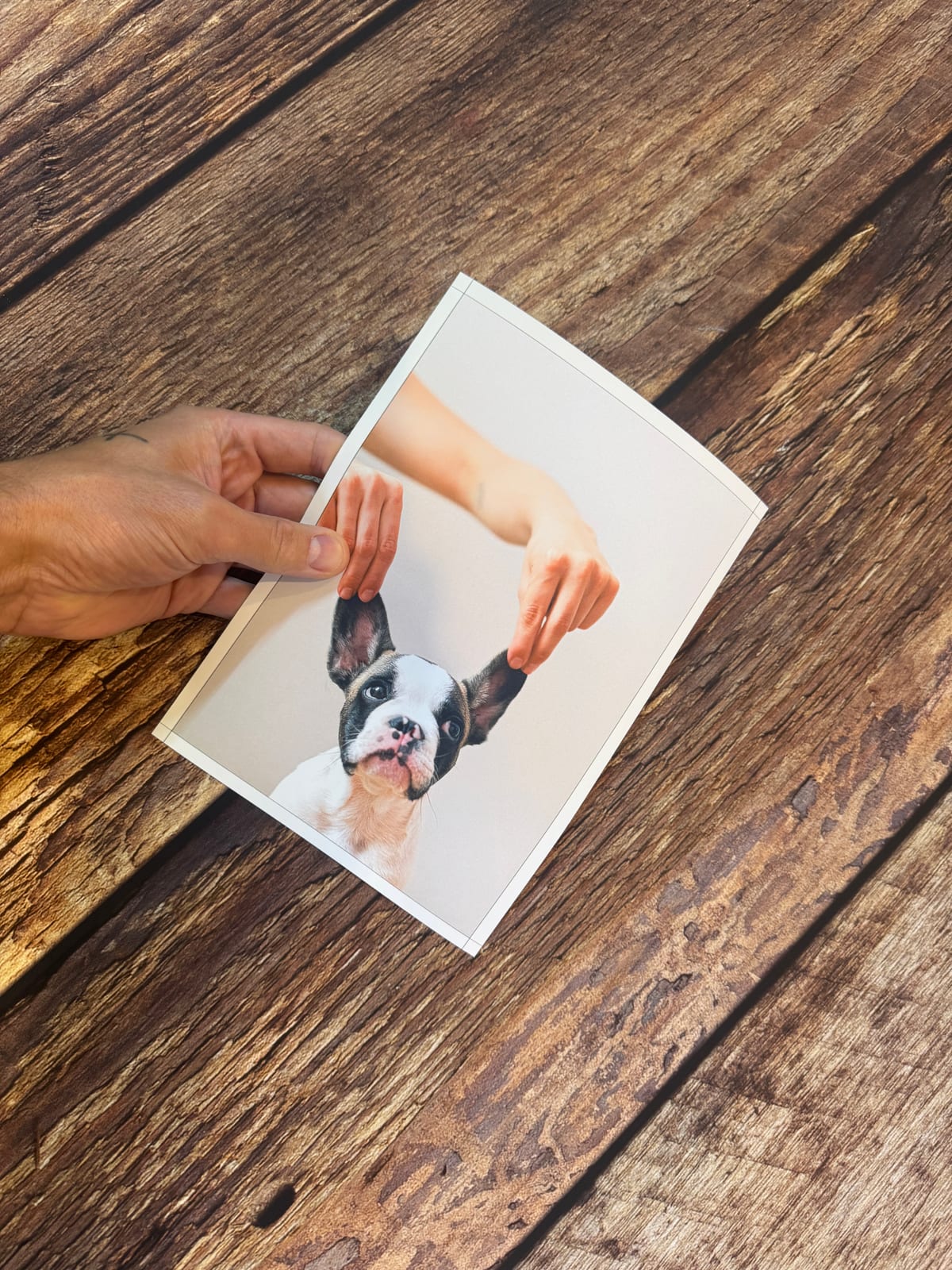 A5 personalised photo poster print made by Your Image 2 Canvas