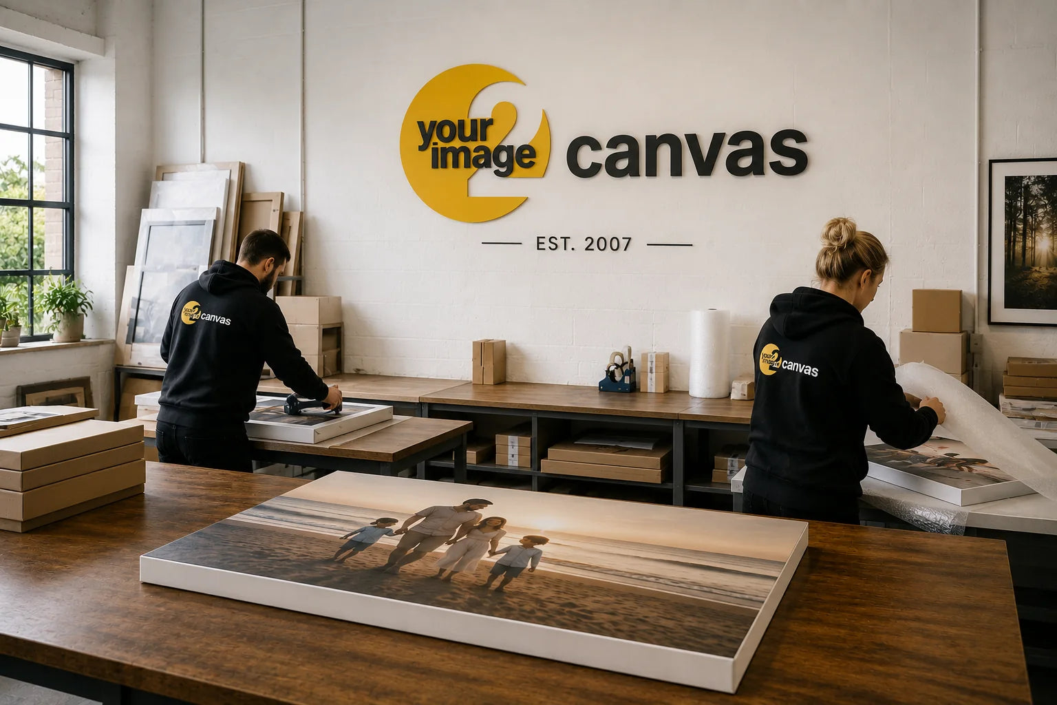 The family-run YI2C print studio in Yorkshire