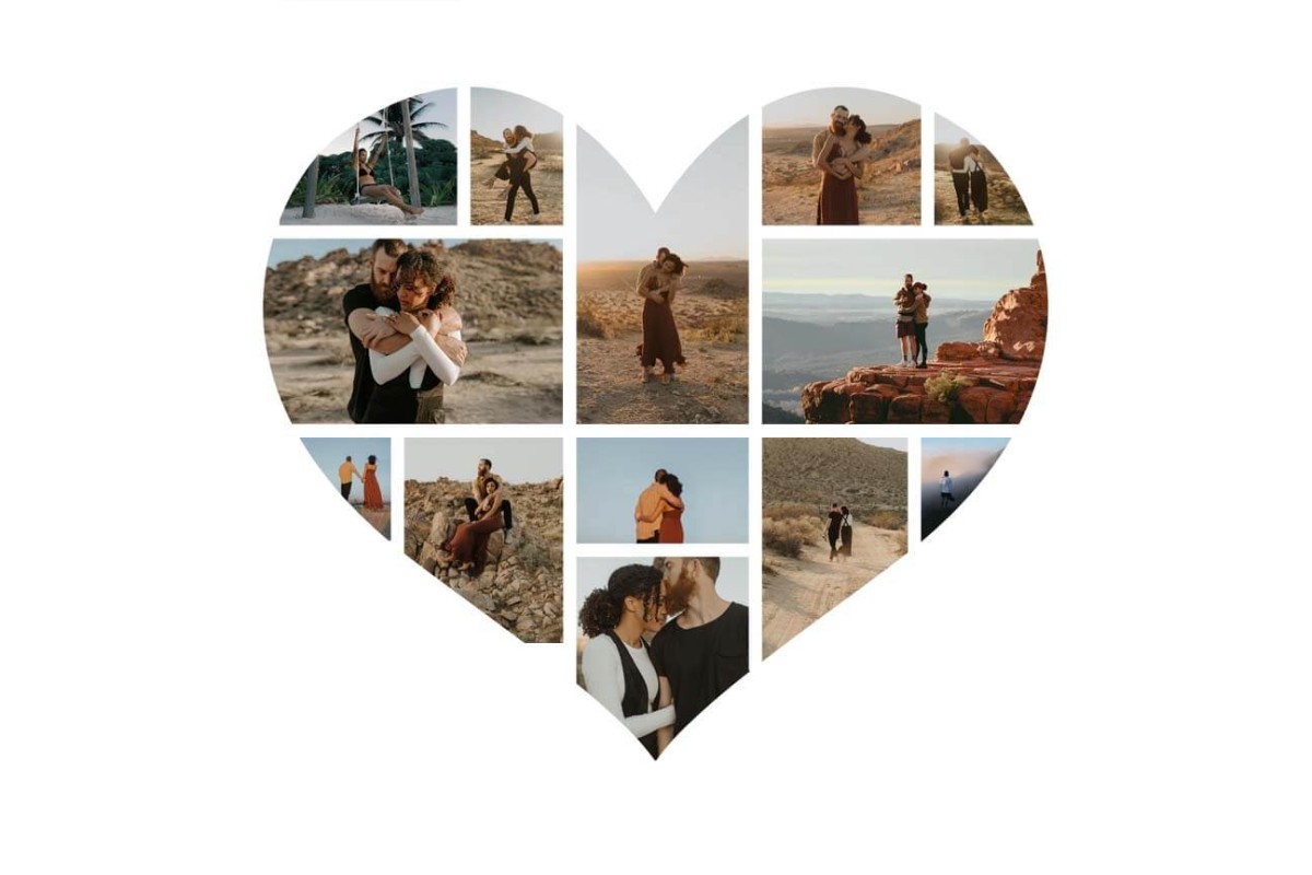 Collage Heart