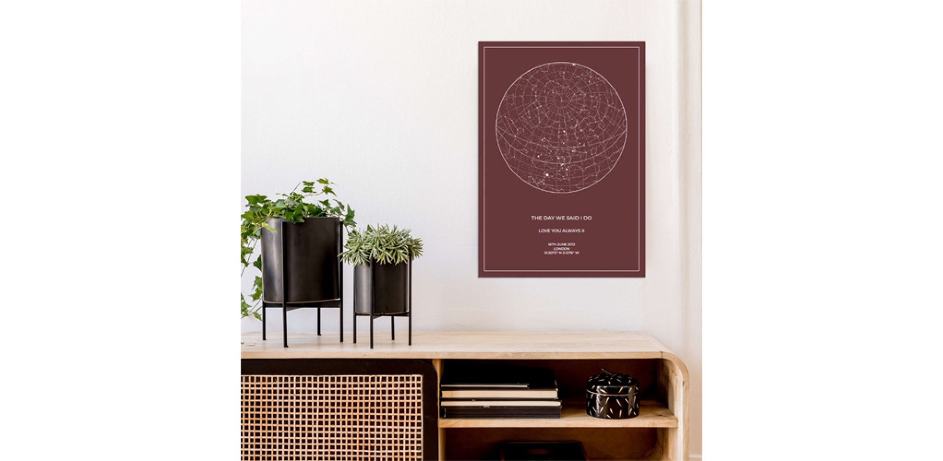 Star Map Poster
