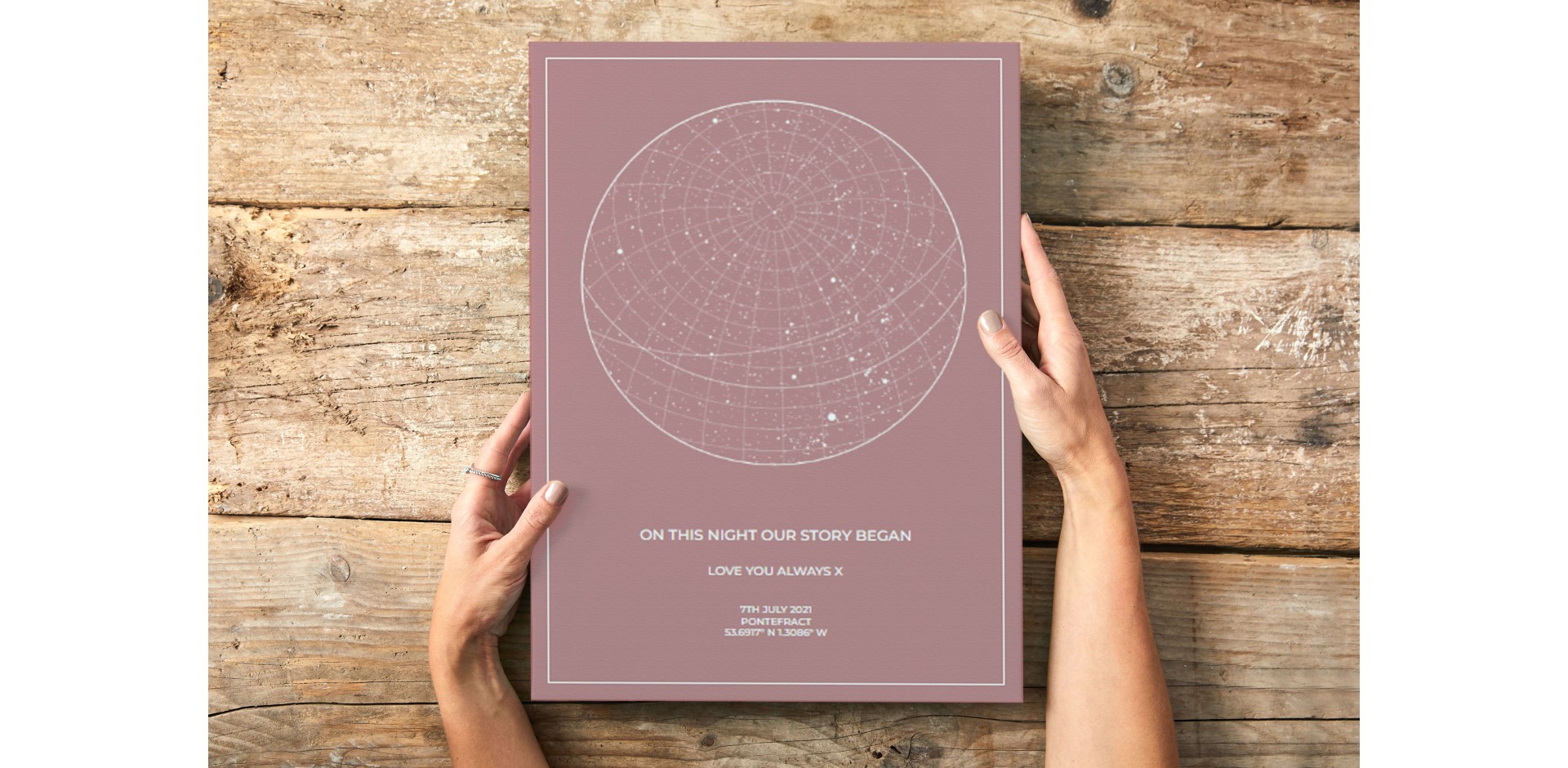 Personalised Star Map