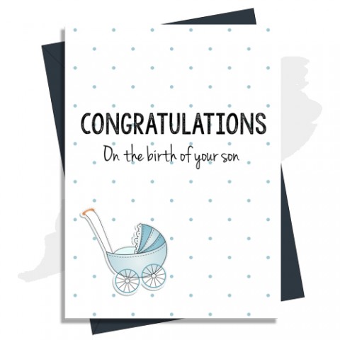 Congratulations - On The Birth Of Your Son