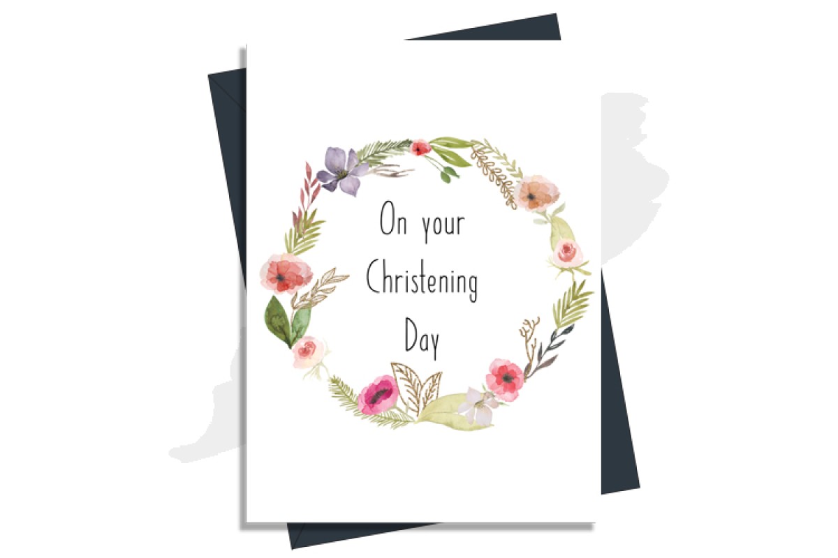 Christening Card - On Your Christening Day