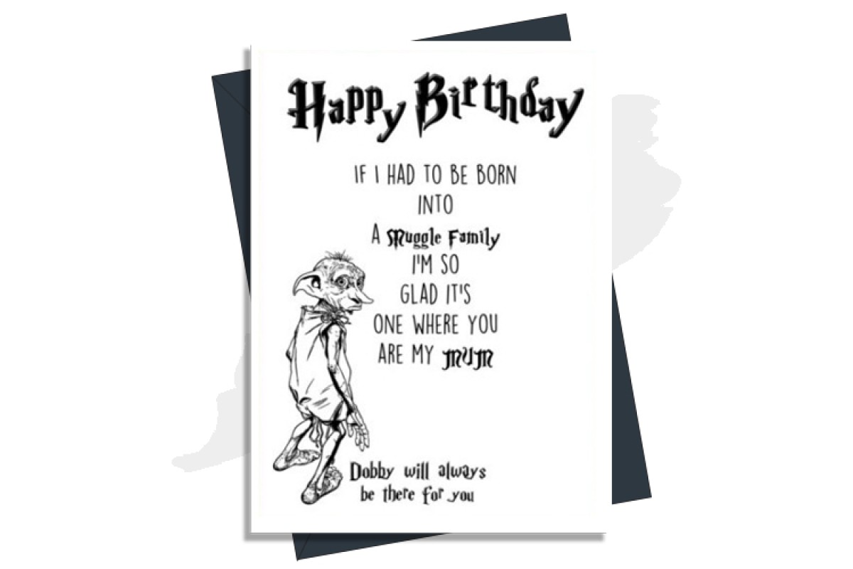 Happy Birthday - Muggle Family
