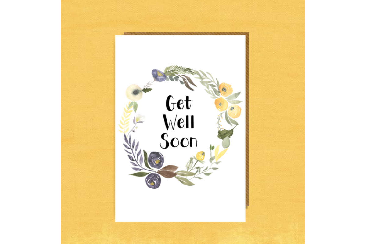 Get Well Soon Greeting Card
