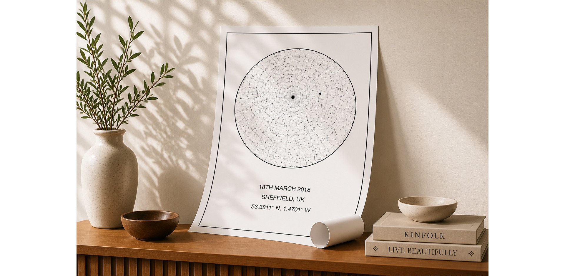 Personalised Star Map
