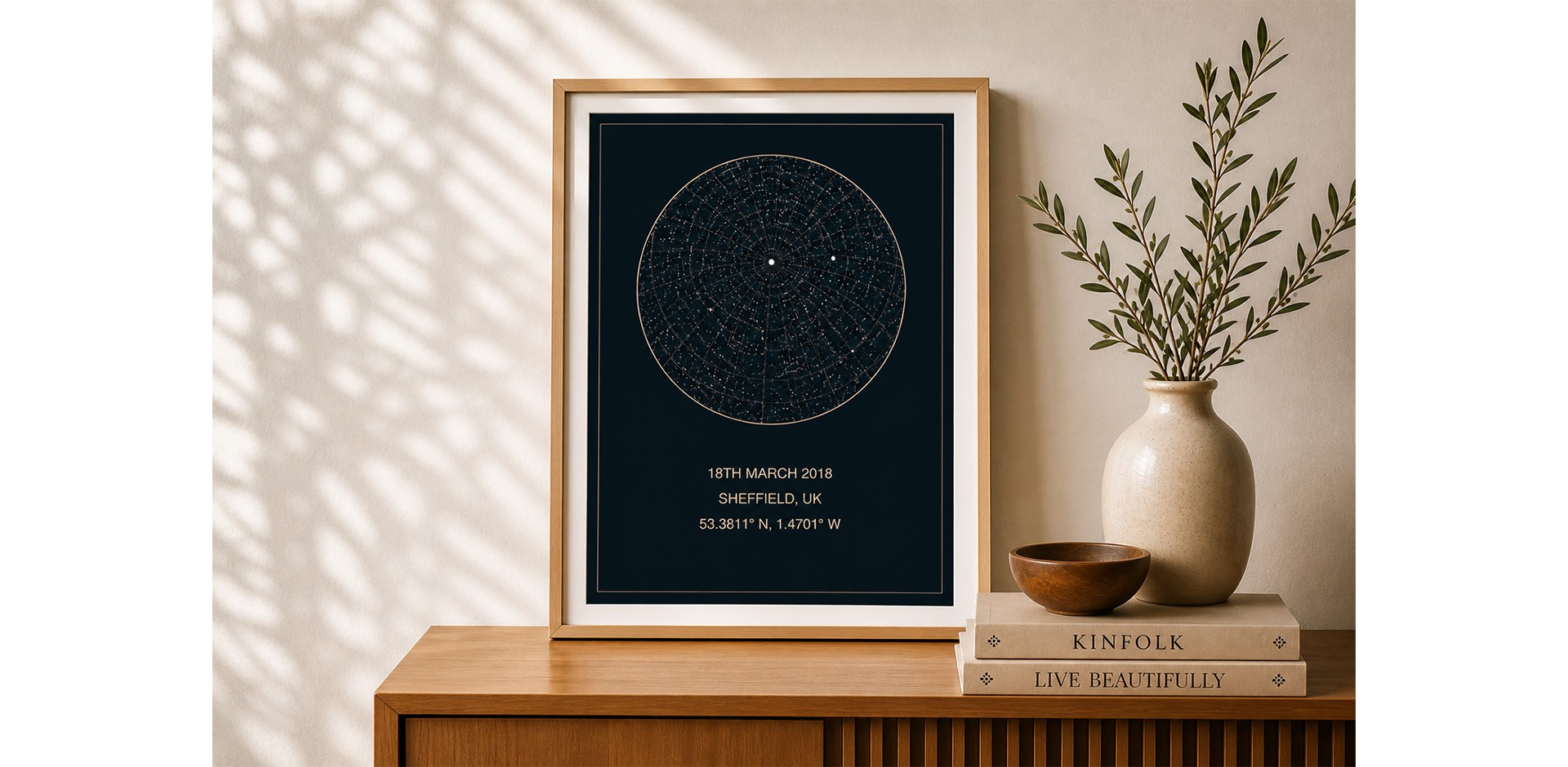 Personalised Star Map