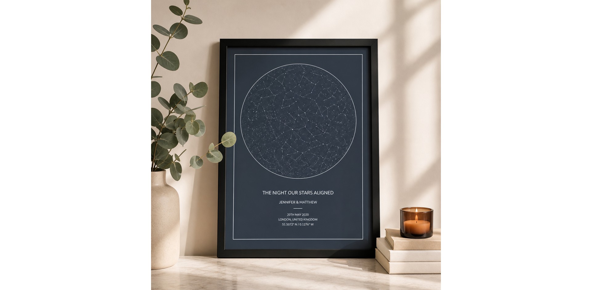 Personalised Star Map