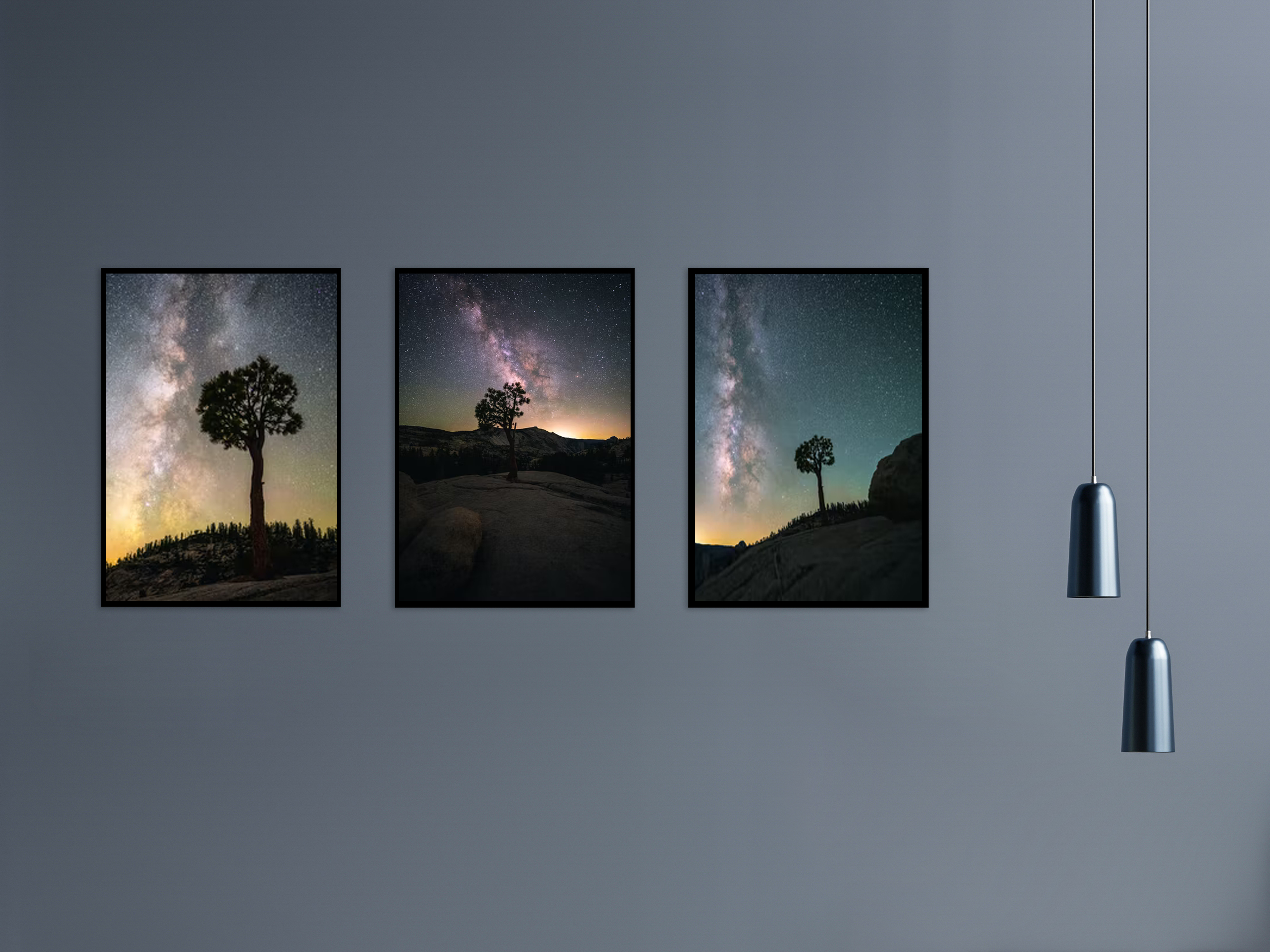 Three beautiful black picture framed prints in a huge range of sizes to display your amazing photogrpahy