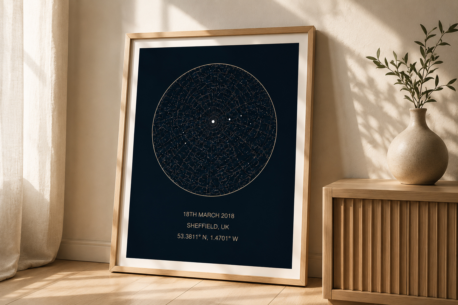 Personalised star maps