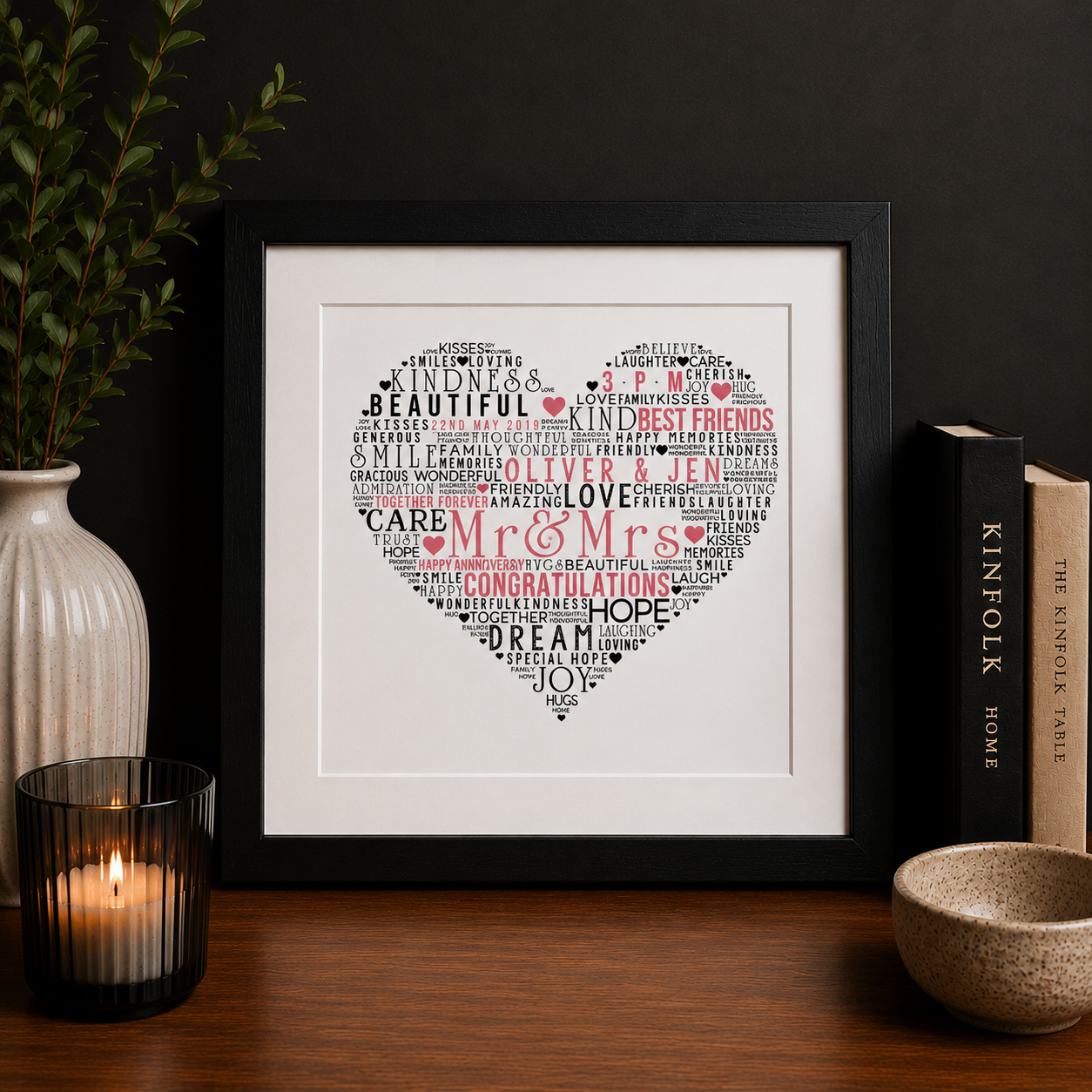 Heart Word Art