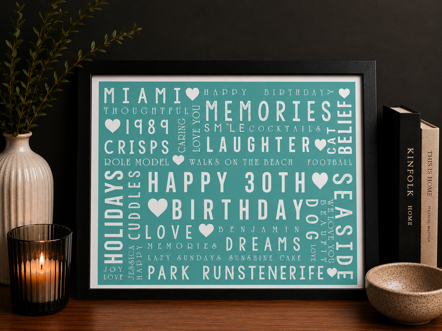 Rectangle Word Art