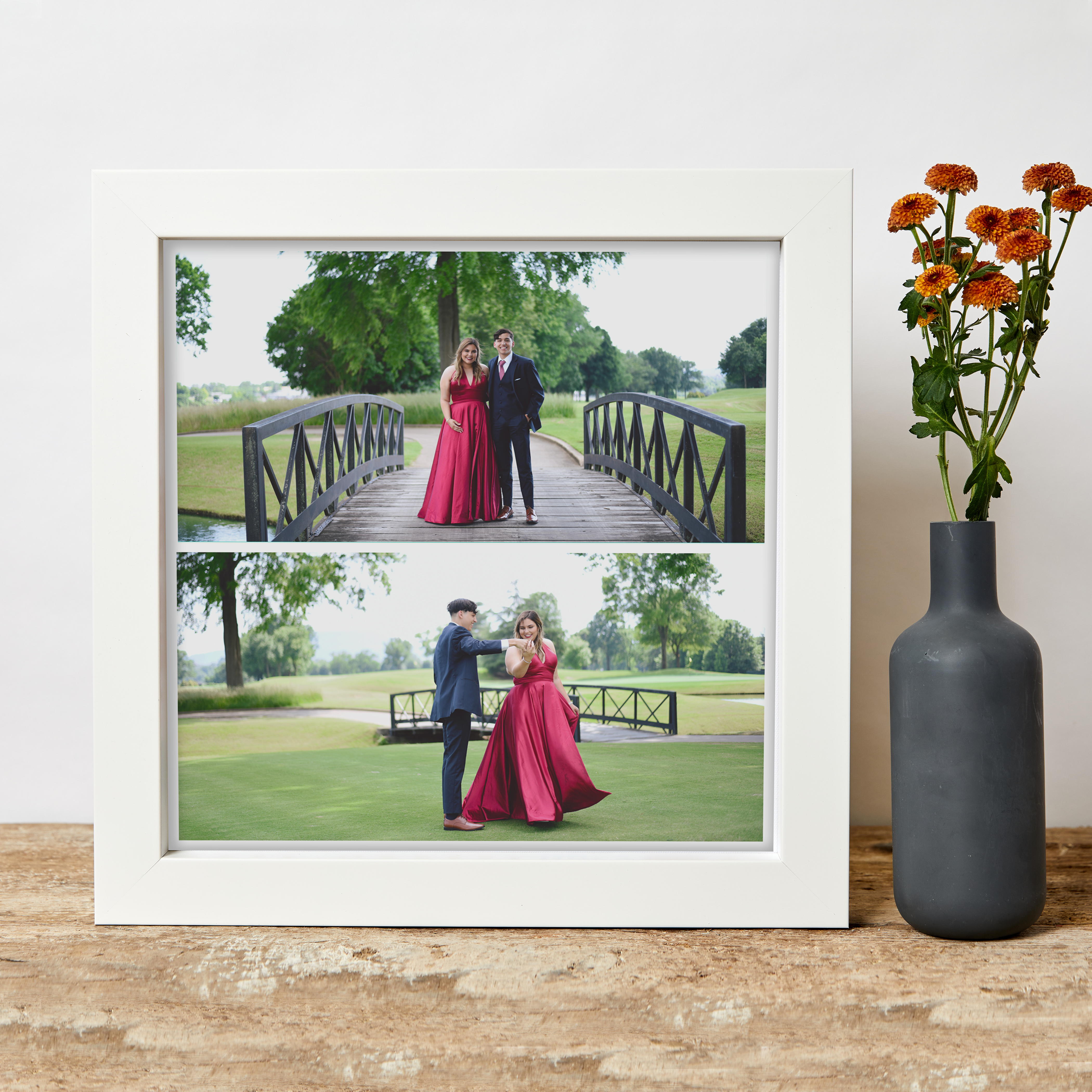 Display your stunning Prom photos beautifully inside a personalised collage print so that you can always remember that special day and imclude from 2 photos up to 24 with lots of layout designs to choose from