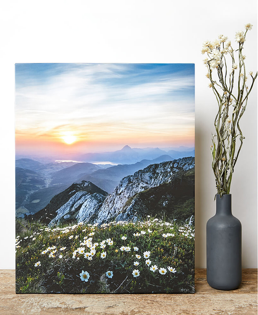 Affordable personalised spring canvas wall art to decorate your home and liven up your wallsmade in yorkshire